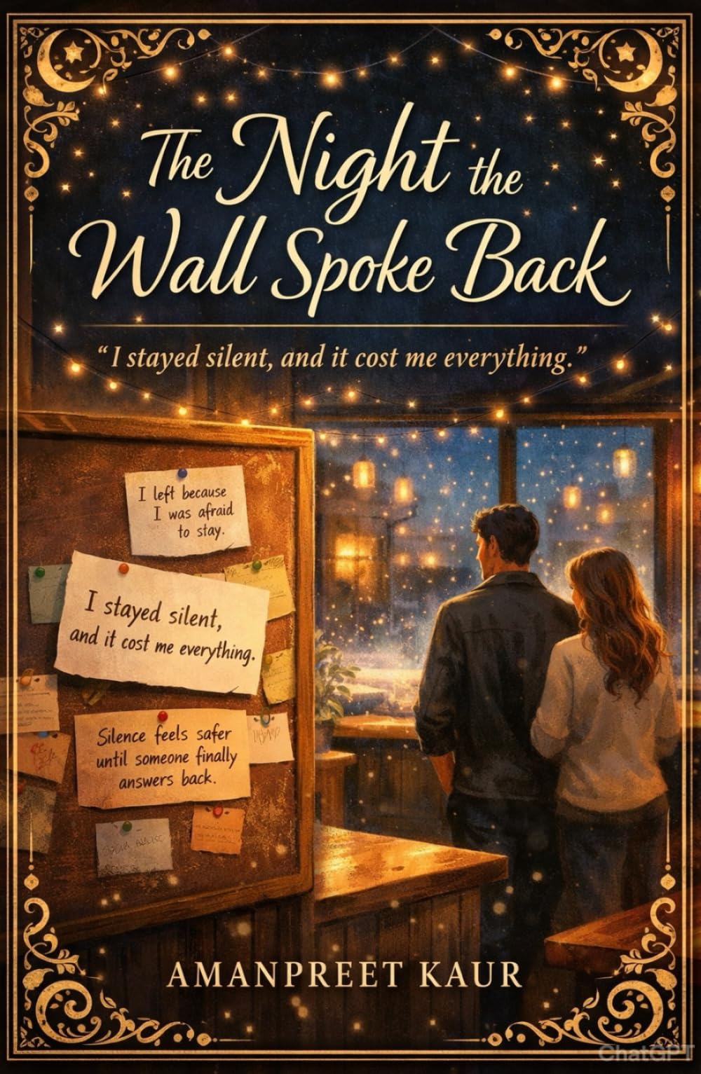 The Night the Wall Spoke Back: A Slow-Burn Cozy Romance of Quiet Confessions and Second Chances (The Cinnamon Light Café Series)