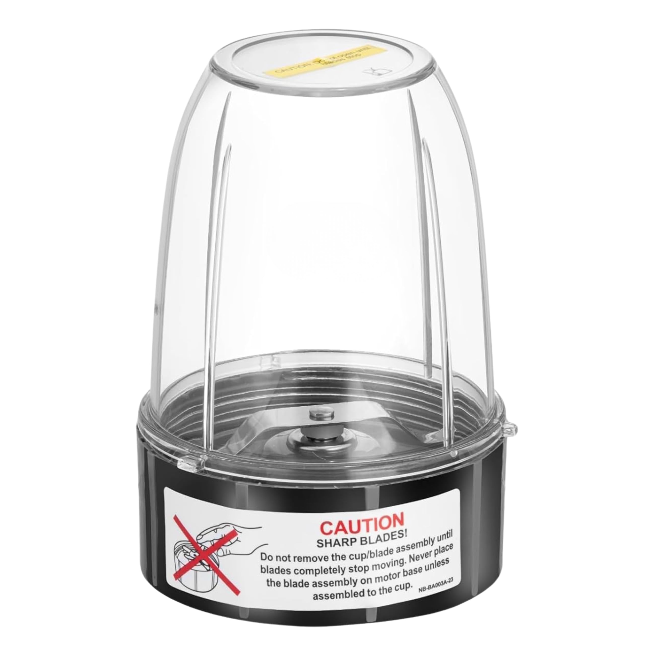 Nutri-Bullet Milling Jar with Blade Assembly (530ml) for Nutri Bullet 600W & 900W Blenders – Flat Grinding Blade Cup for Coffee, Spices & Nuts – BPA Free-image-22