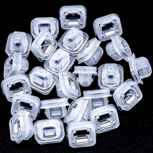 Miniatura 8 de Rexka 40 piezas de moldura interior Retenedor de puerta Moldura Clips de acabado E46 E90 E91 X5 Compatible con BMW E46 E90 E91 E92 320i 323i 325i