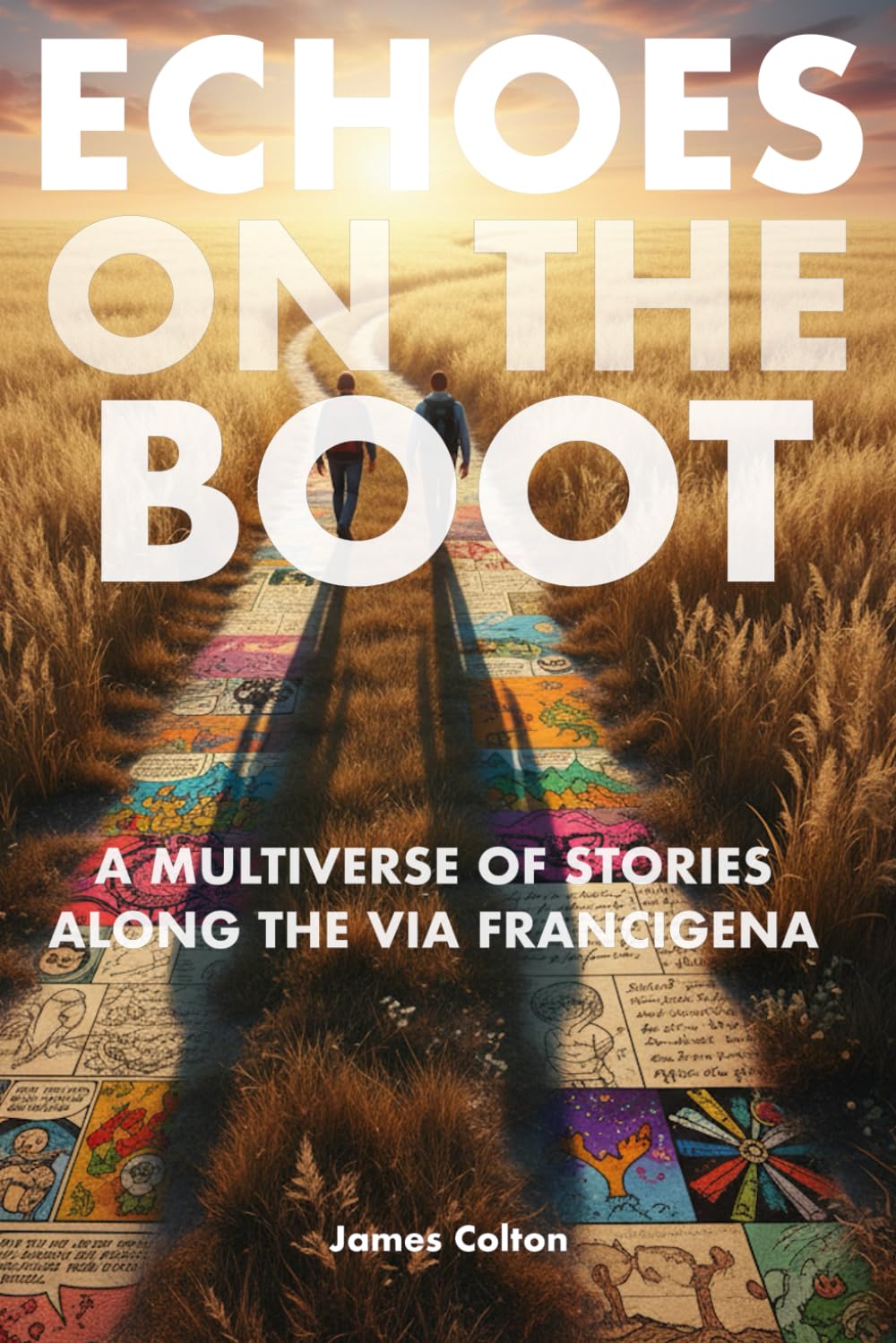 Echoes on the Boot: 45 Interconnected Stories Along the Via Francigena Pilgrimage from Switzerland to Rome