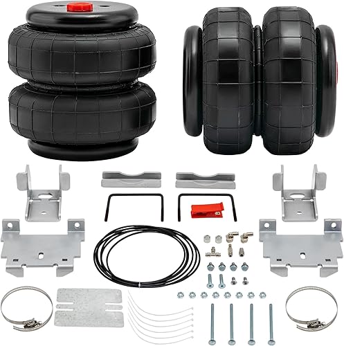Miniatura 7 de maXpeedingrods Kit de bolsas de suspensión neumática trasera de 5000 libras para Chevrolet Silverado 1500 GMC Sierra 1500 2WD 4WD 2007-2018 Kit de