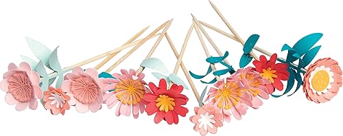 Miniatura 10 de Sizzix Juego de flores Free Style, multicolor