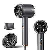 DEWILY Asciugacapelli Professionale Ionico, 1800W Asciugatura Rapida Phon Capelli