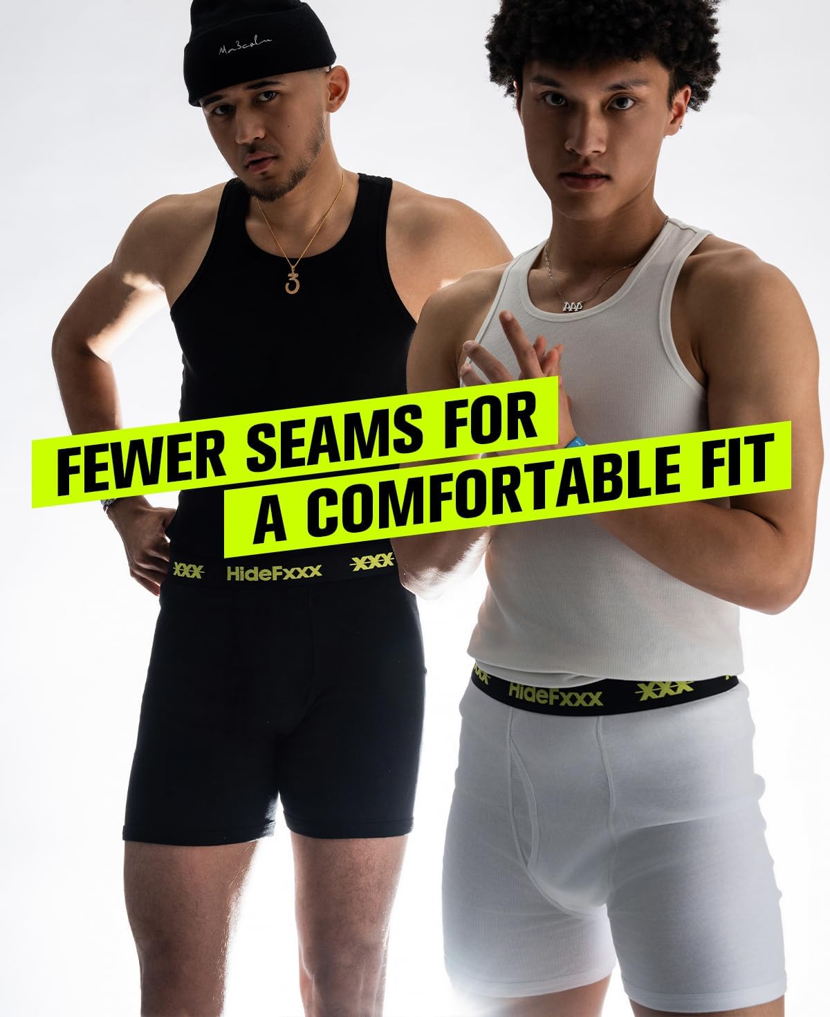 Men's Boxer Briefs, Moisture Wicking and Breathable Cotton Underwear for Men - Image 2