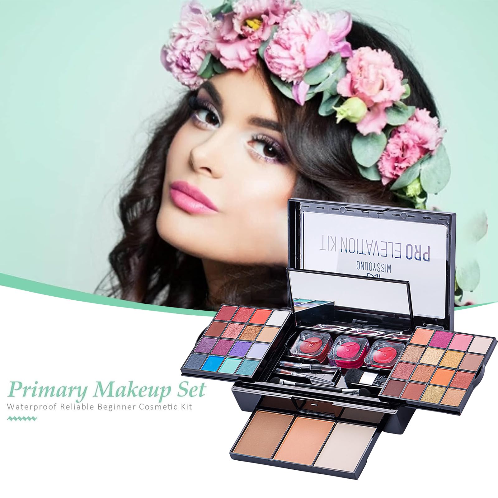 Amazon | YAYAMIYA メイクアップセット 42点 フル美容化粧品