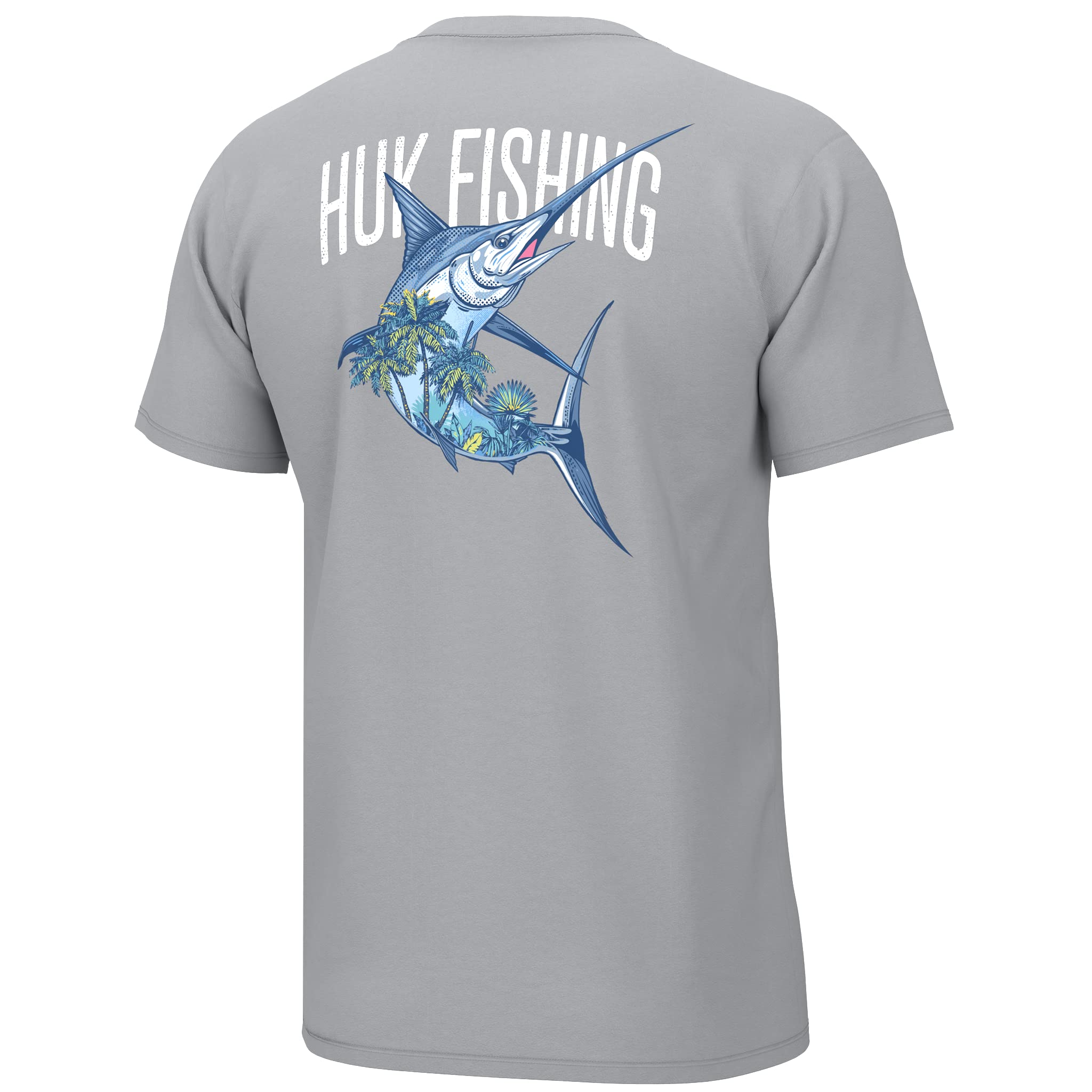HUK Mens Performance Fishing Logo Tee, Short Sleeve T-Shirt for Men — view 58