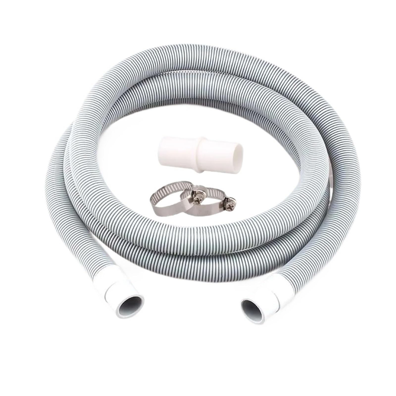 Rshechufbfg 3M Universal Telescopic Drain Hose Deodorant Plumbing Sink Extension Pipe,Compatible For Dishwasher,Washing Machine(3M)
