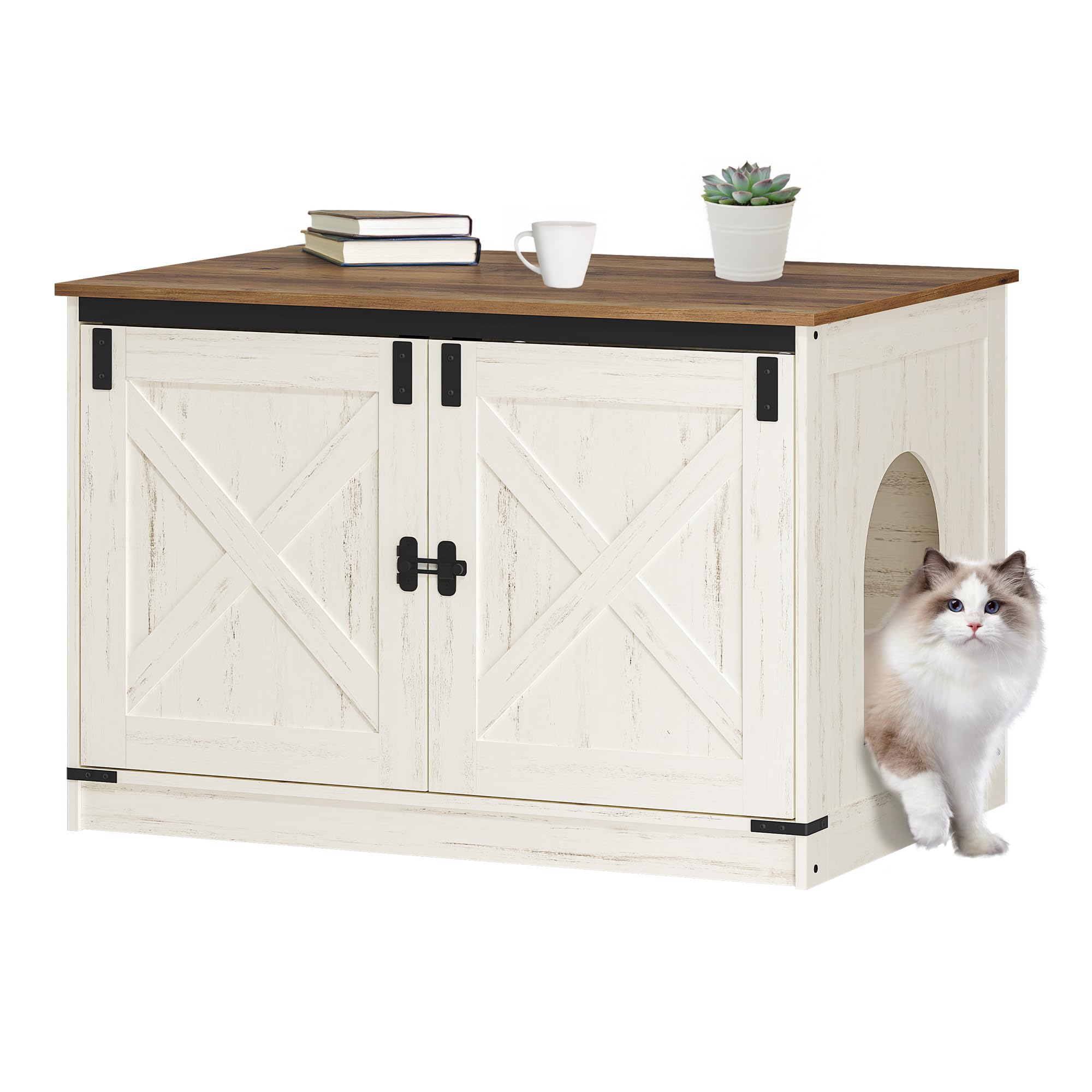 hzuaneri maison de toilette chat fermée