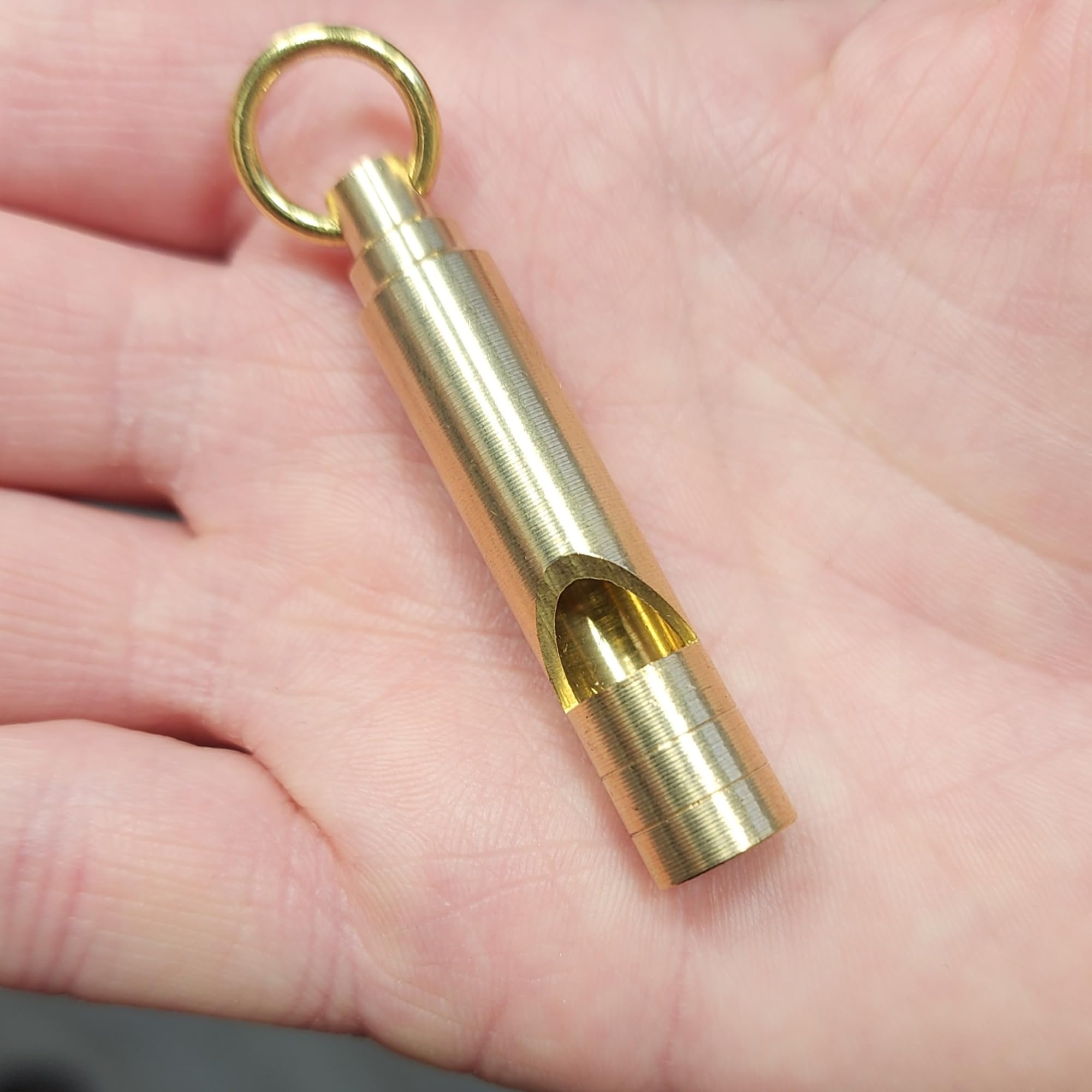 Amazon.com : FUTURESTEPS Brass Whistles 4 Pack, Emergency Survival