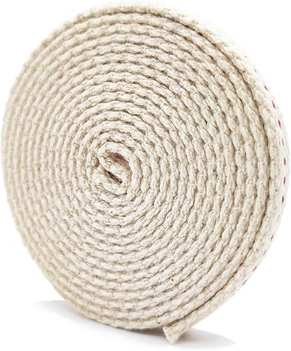 Miniatura 3 de Mechas de queroseno de ancho plano de 38 pulgadas, 0.374in, mechas de queroseno de repuesto para lámparas de aceite, 5 rollos de lámpara vintage,