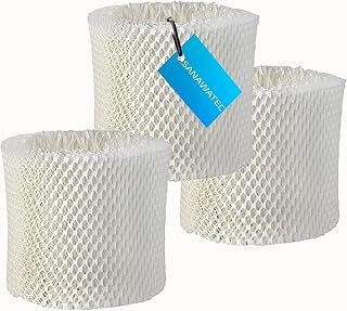 SANAWATEC Lot de 3 filtres pour humidificateur Philips HU4801 HU4802 HU4803, HU4811, HU4813, HU4814 - Remplace le filtre d'humidification Philips HU4102/01