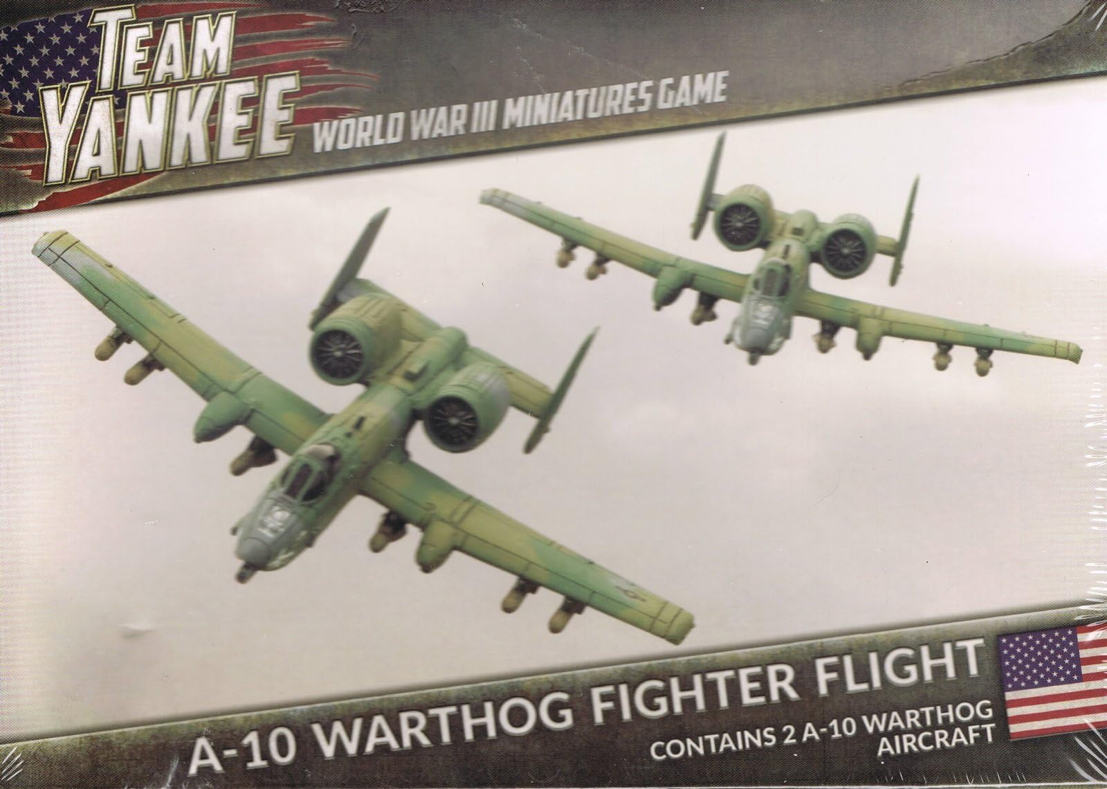 Flames of War Team Yankee A-10 Warthog Fighter Flight