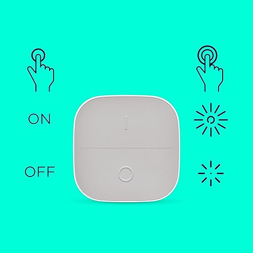 Miniatura 5 de WiZ Connected Botón inteligente portátil - Viene con 2 pilas alcalinas AAA - Interruptor de luz inalámbrico - Control con aplicación - 1 paquete