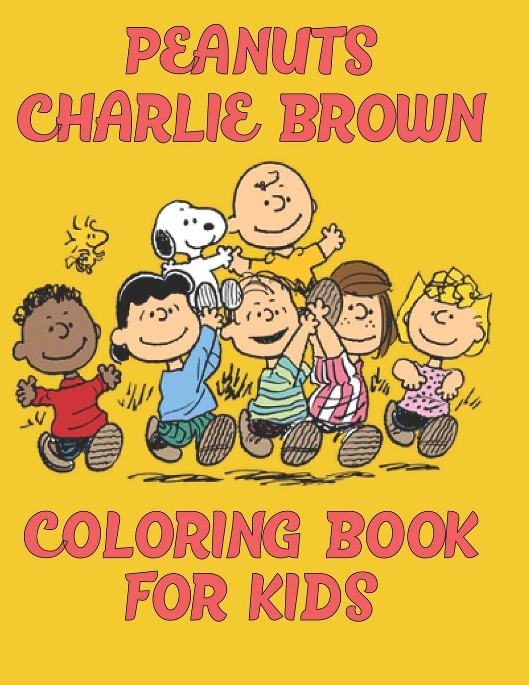Buy Peanuts Charlie Brown Coloring Book For Kids The Peanuts Charlie