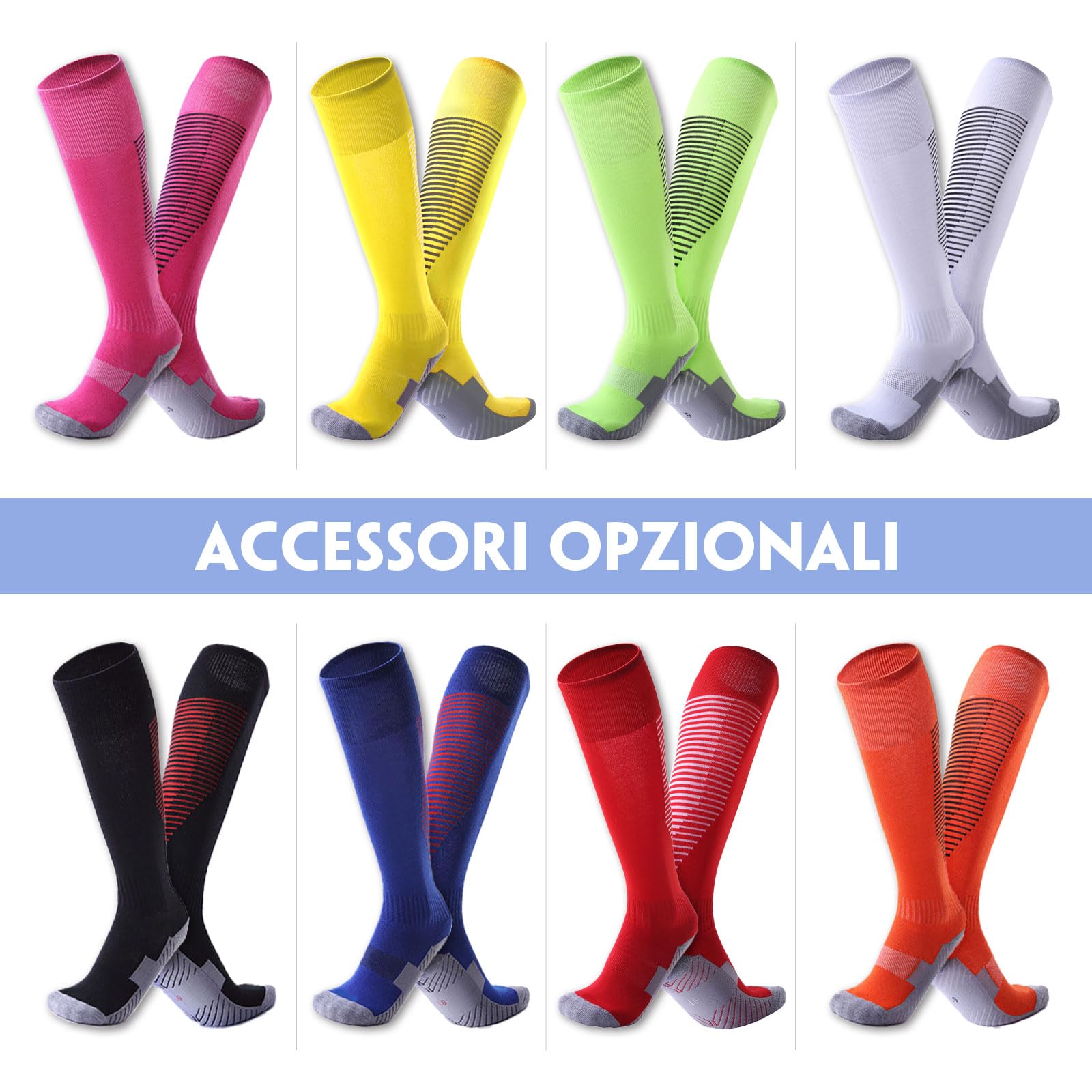 LAIFU Magliette Personalizzate da Uomo e da Bambino Magliette da Calcio Personalizzate con Logo con Nome e Numero a Piacere