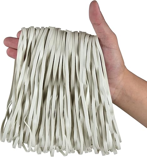 Miniatura 2 de 120 bandas de goma grandes, resistentes y grandes, bandas elásticas fuertes para suministros de oficina, carpetas de archivos, botes de basura, 8