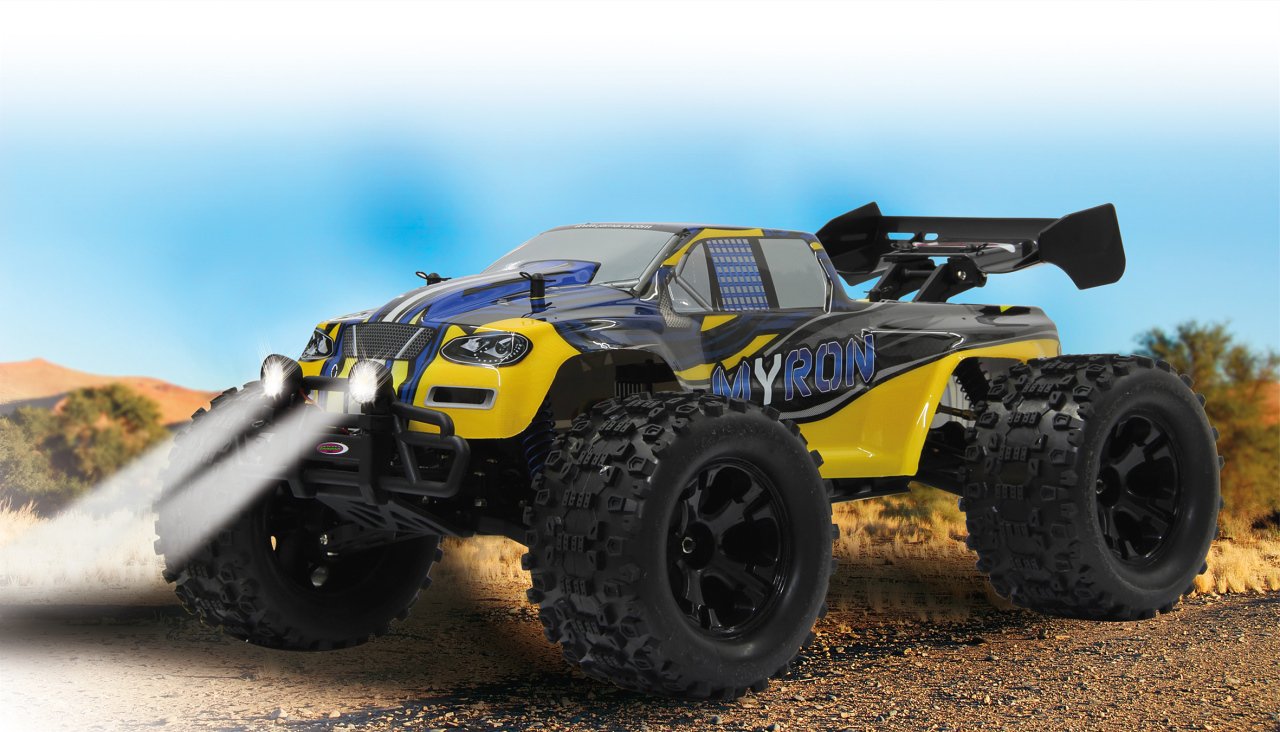 Jamara 053365 Skala 1: 10 2,4 g Myron BL 4WD LED Lipo zabawka