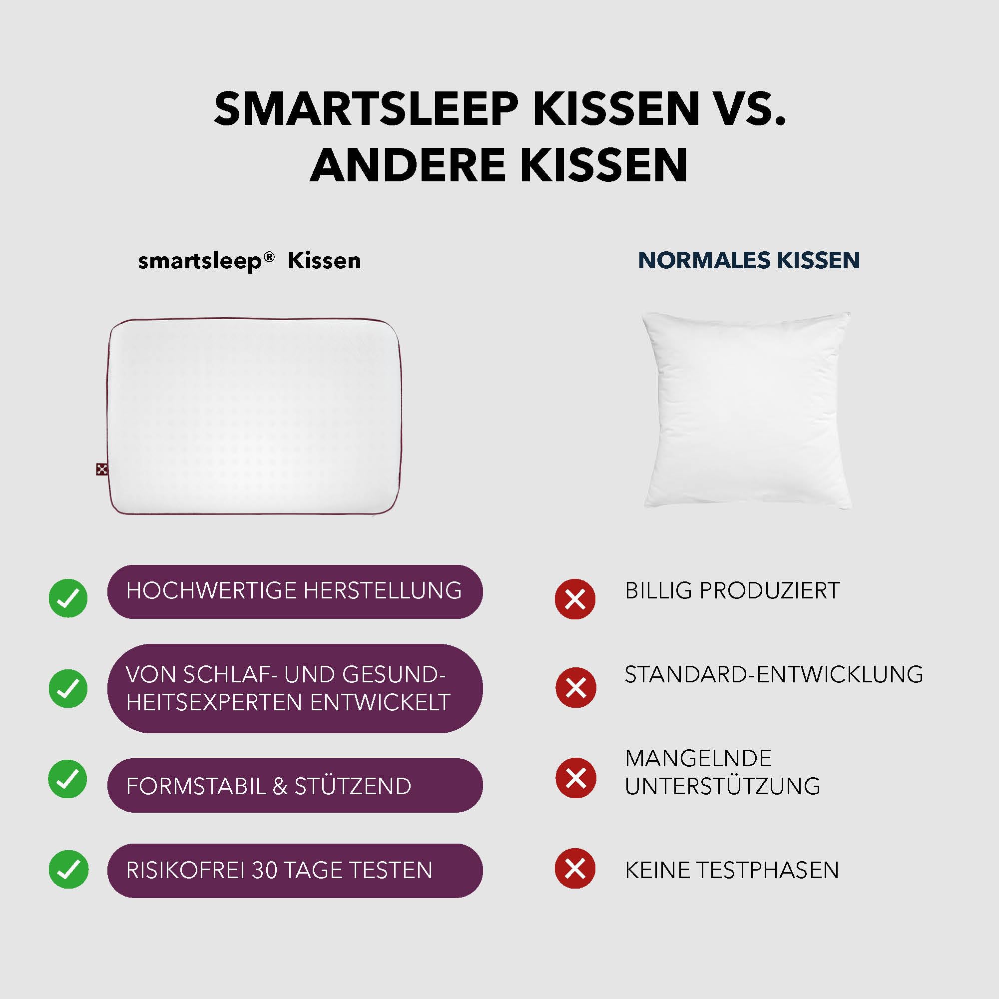smartsleep® Almohada relajante