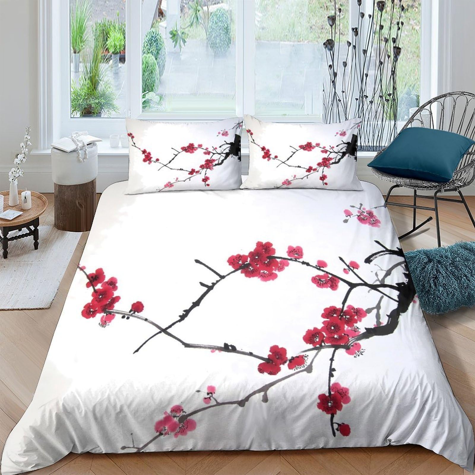Ctjqhvkz Style-6 3D Printed Fitted Sheet Microfiber Mattress Cover For Bedroom, Dustproof And Non-Slip, Suitable For European Standard Deep Mattresses, Easy To Wash And Maintain Single（135X200cm）