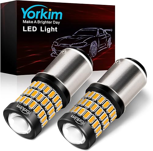 Miniatura 8 de Yorkim - 194 bombillas LED ámbar súper brillantes de 5ª generación, T10, 168 bombillas LED, bombillas W5W para interior de coche, cúpula, mapa