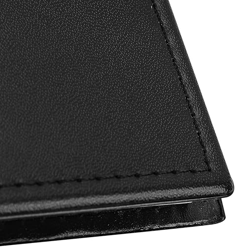 Miniatura 6 de Juego de notas adhesivas con notas adhesivas de color y clip de índice de notas de piel sintética con ranura para tarjetas, suministros de oficina