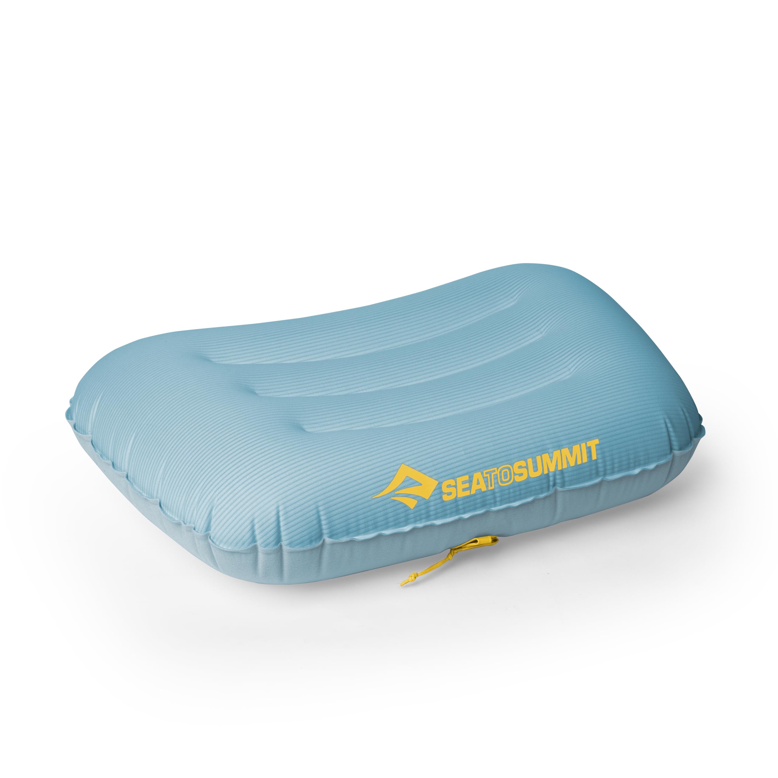 Sea to Summit Aeros Cuscino gonfiabile ultraleggero da campeggio e da viaggio, misura grande, colore: celeste (Aqua Sea)