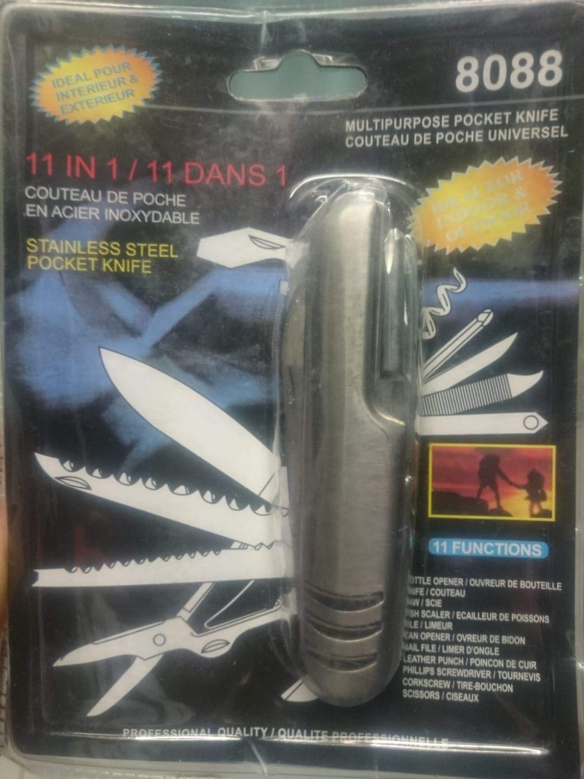 crispy 14 in 1 Multi Functional Pocket Army Knife (Silver) (B007TSVVIG) Amazon Price History, Amazon Price Tracker