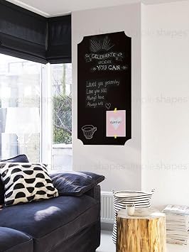 Chalkboard Wall Decal, Elegant Style - 23" x 48"- by Simple Shapes