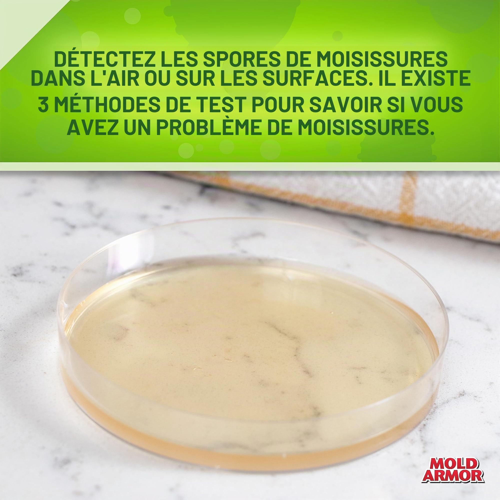 Mold Armor FG500 Do It Yourself Kit de test de moule