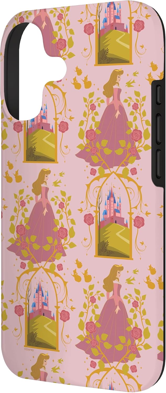 Disney Princess Sleeping Beauty Anniversary Aurora & Castle Case for iPhone 17