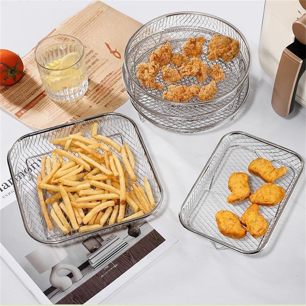 Panier inox four vapeur empilable pour cuisiner plusieurs aliments sans mélanger
