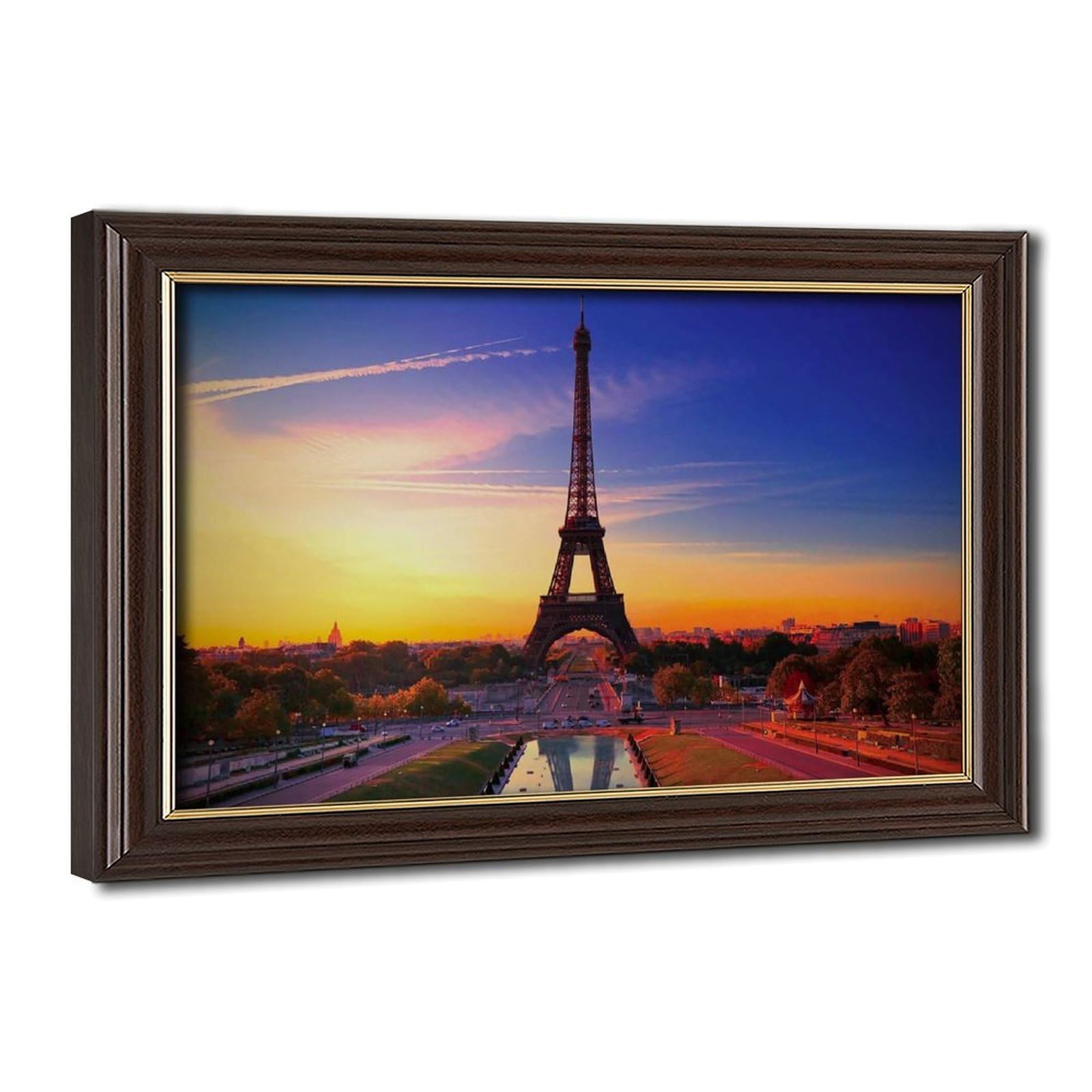 Eiffel Tower Paris Canvas Poster for Office Decor Gift