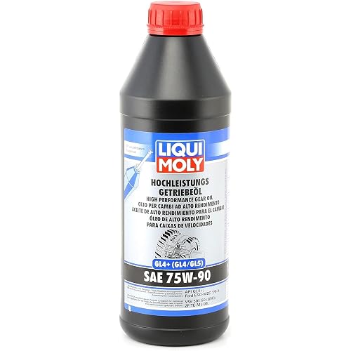 Liqui Moly High Performance Gear Oil (GL4+) SAE 75W-90 | 1 L | Gear Oil | Hydraulic Oil | SKU: 20012