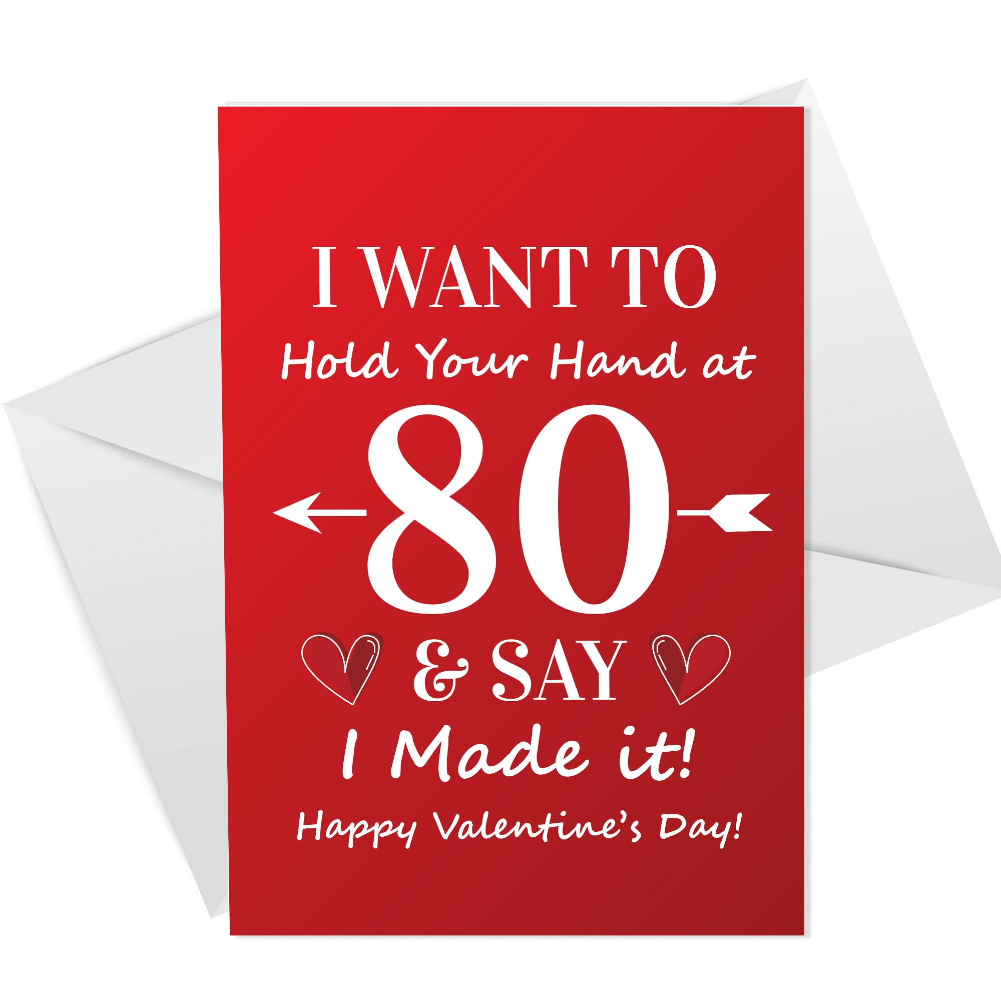 RED OCEAN Funny Valentines Day Novelty Card For Him Her Boyfriend Girlfriend Husband Wife
