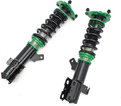Miniatura 2 de Rev9 R9-HS2-047 Hyper-Street II Kit de bajada de suspensión de coilover de suspensión de mono-tubo con ajuste de rebote de 32 clics, longitud