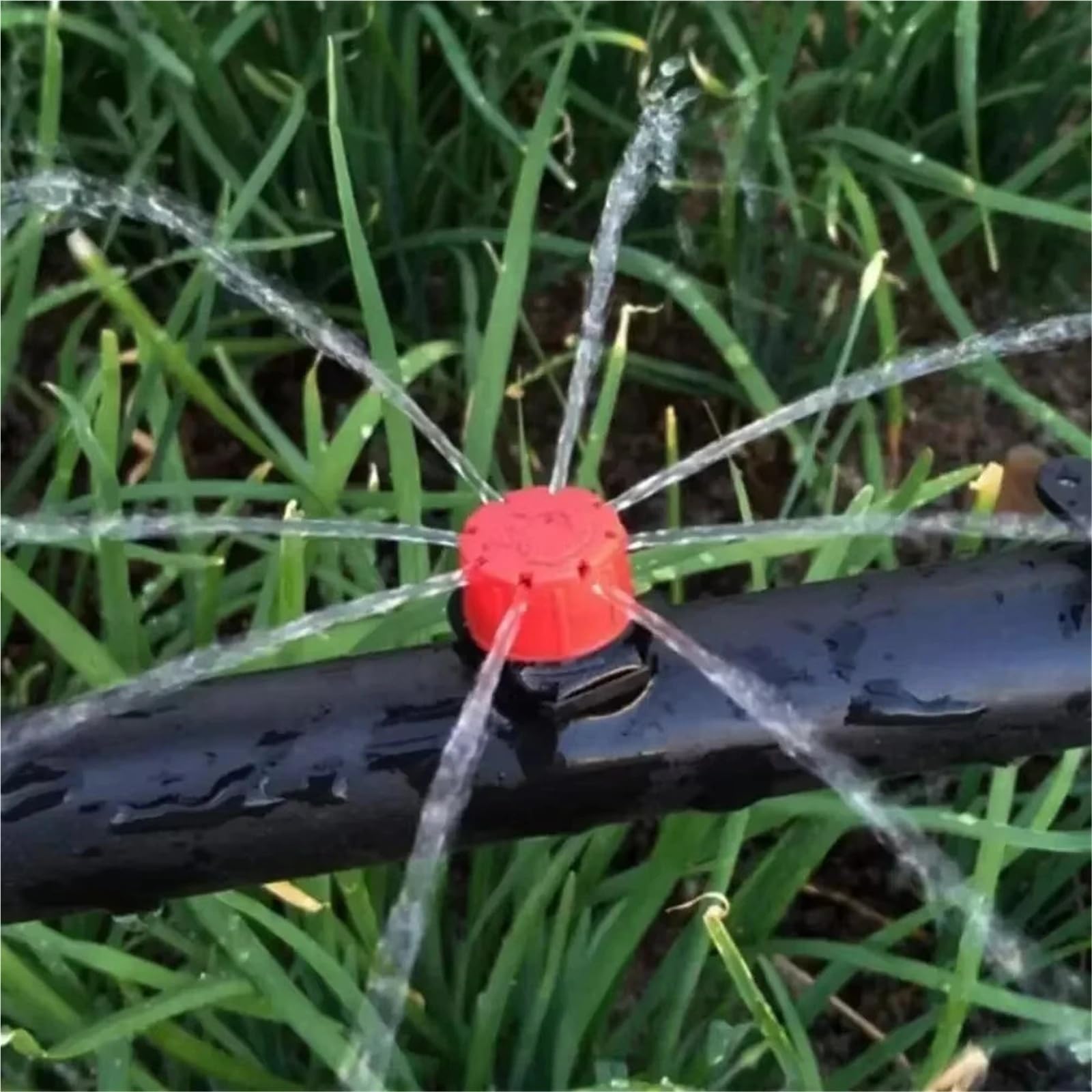 Kompatybilny z wężami 1/10.2 cm, 100-800 regulowanych kapaczy, zraszaczy do nawadniania mikrokropelkowego do systemów nawadniających