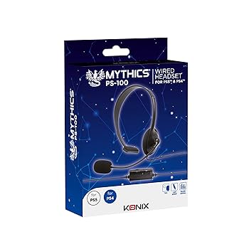 Amazon.co.jp: Konix - PS4用ゲーミングヘッドセット : ゲーム