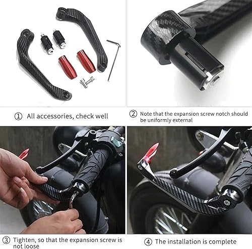 Miniatura 4 de Palanca de embrague para Benelli TRK502 TRK502X TRK 502 502X motocicleta de 0.866in, manillar de manillar, palanca de embrague de freno protector de