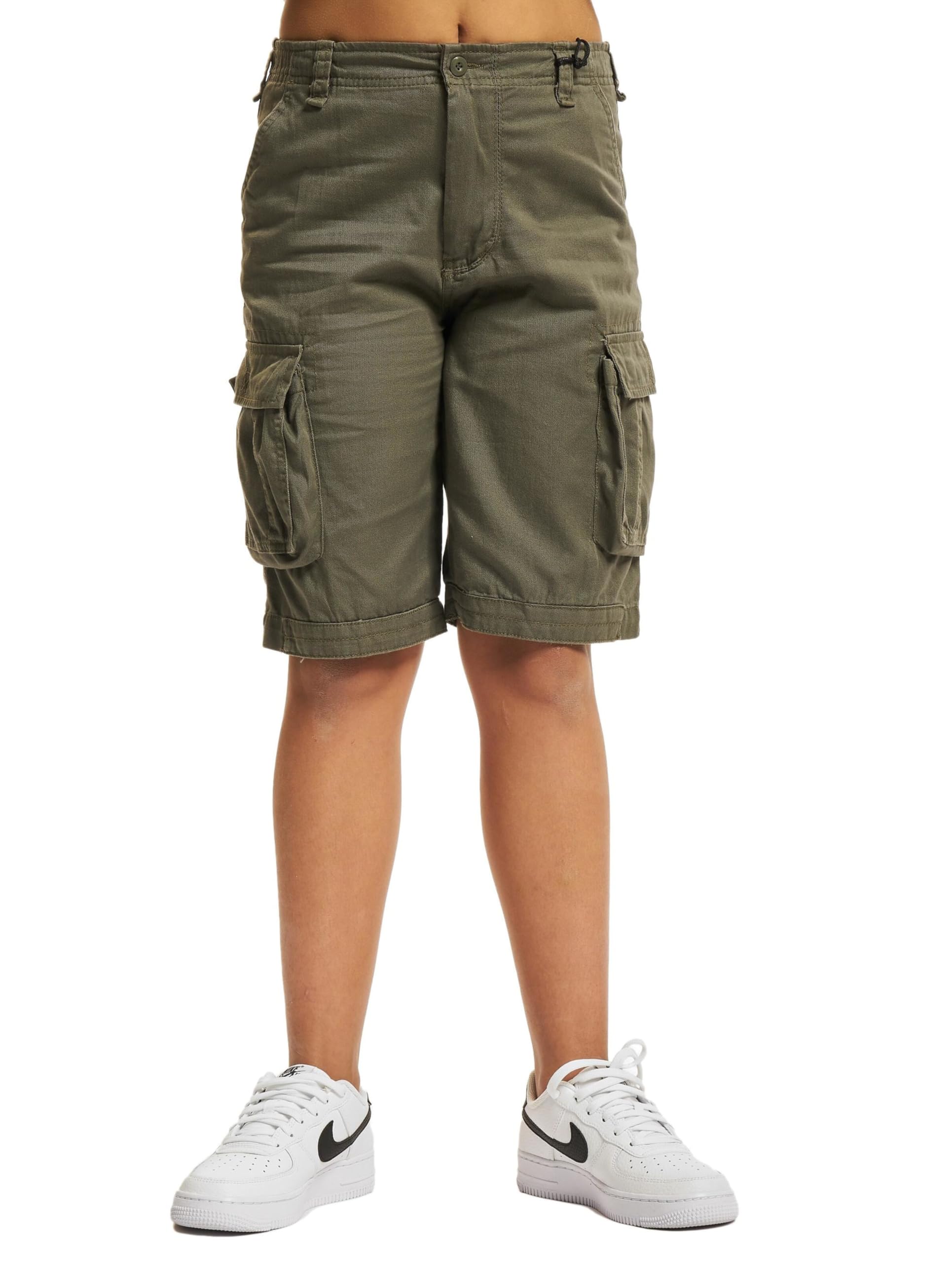 Brandit Short Enfant Urban Legends Unisexe Short Noir 100% Coton
