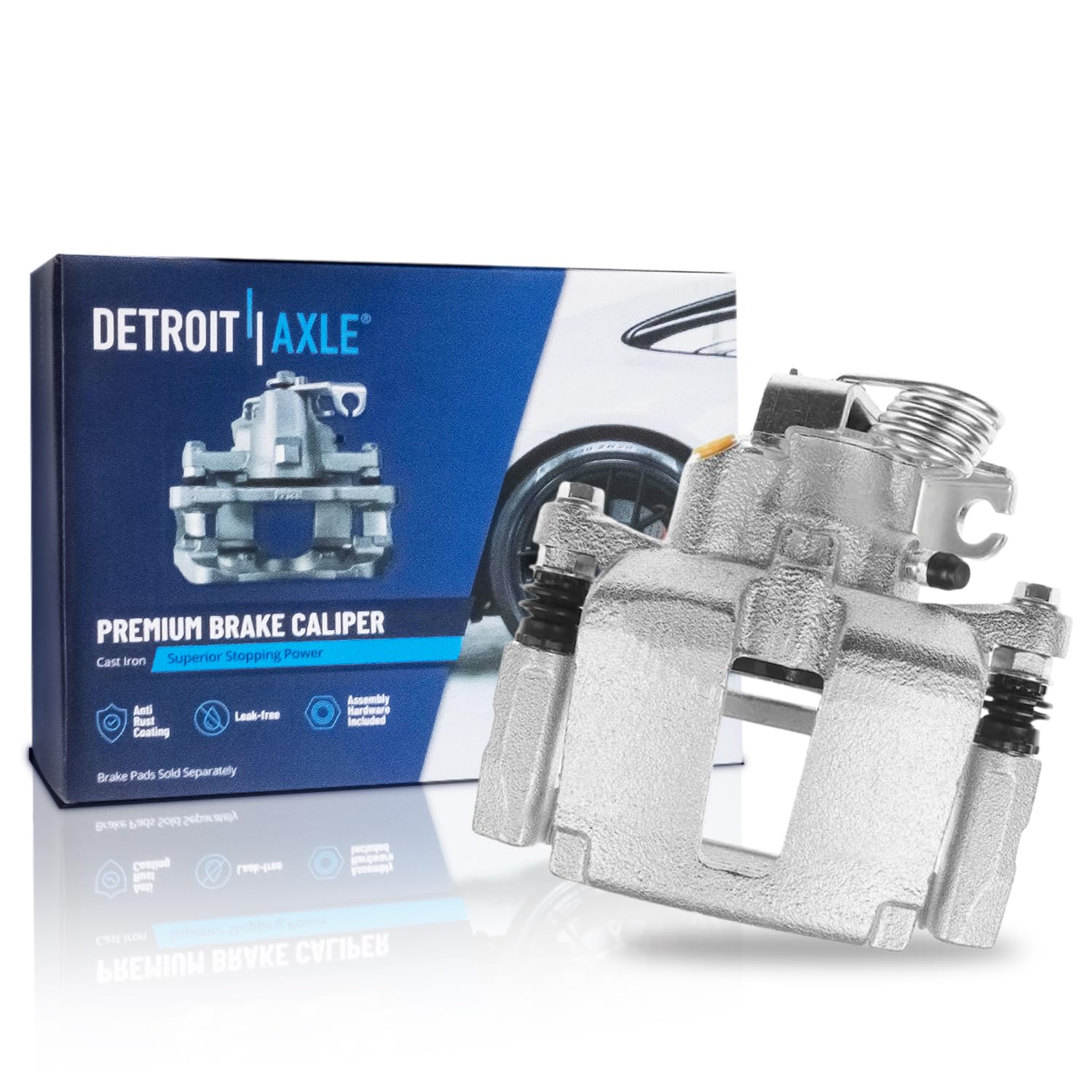 Detroit Axle - Rear Right Brake Caliper for Ford Explorer Flex Taurus