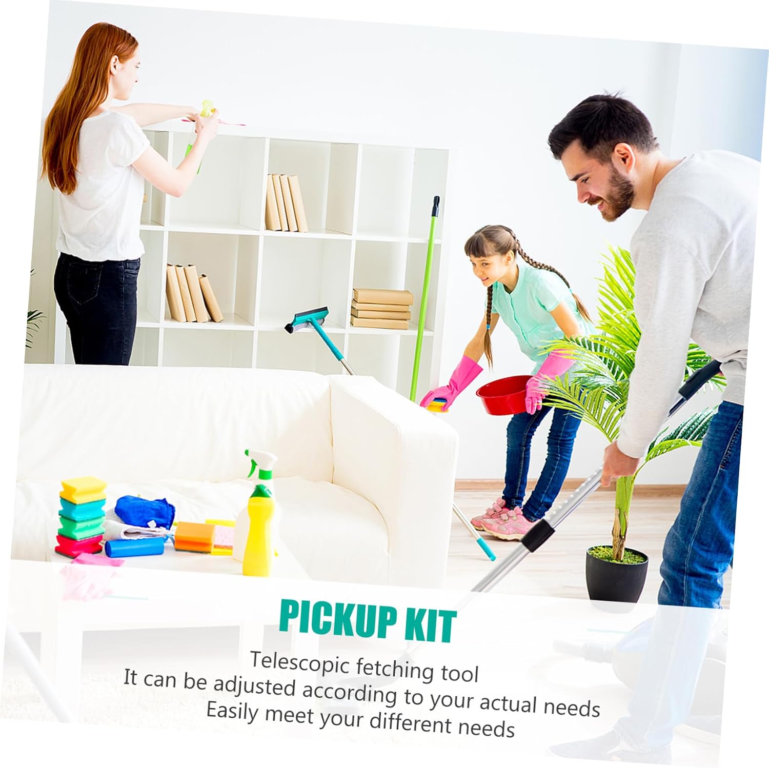 4pcs Telescoping Magnetic Pickup Tool Set Reach for Retrieving Nuts Bolts and Parts Reach Areas Essential Magnet Tool for Mechanics and Diy Projects