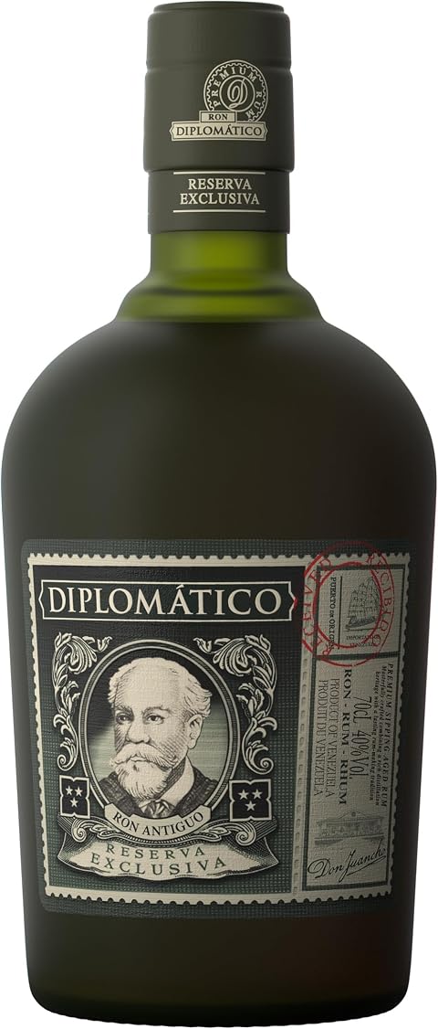 Diplomático Reserva Exclusiva con Astuccio 70cl - Rum Super Premium, 40% vol.