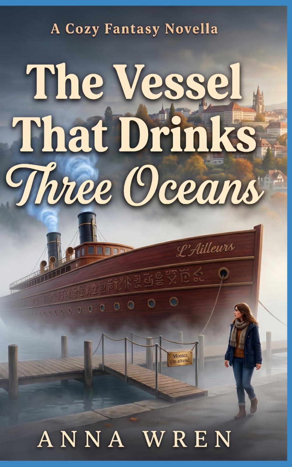 The Vessel That Drinks Three Oceans: A Cozy Fantasy Novella of Fog, Craft, and Distant Shores