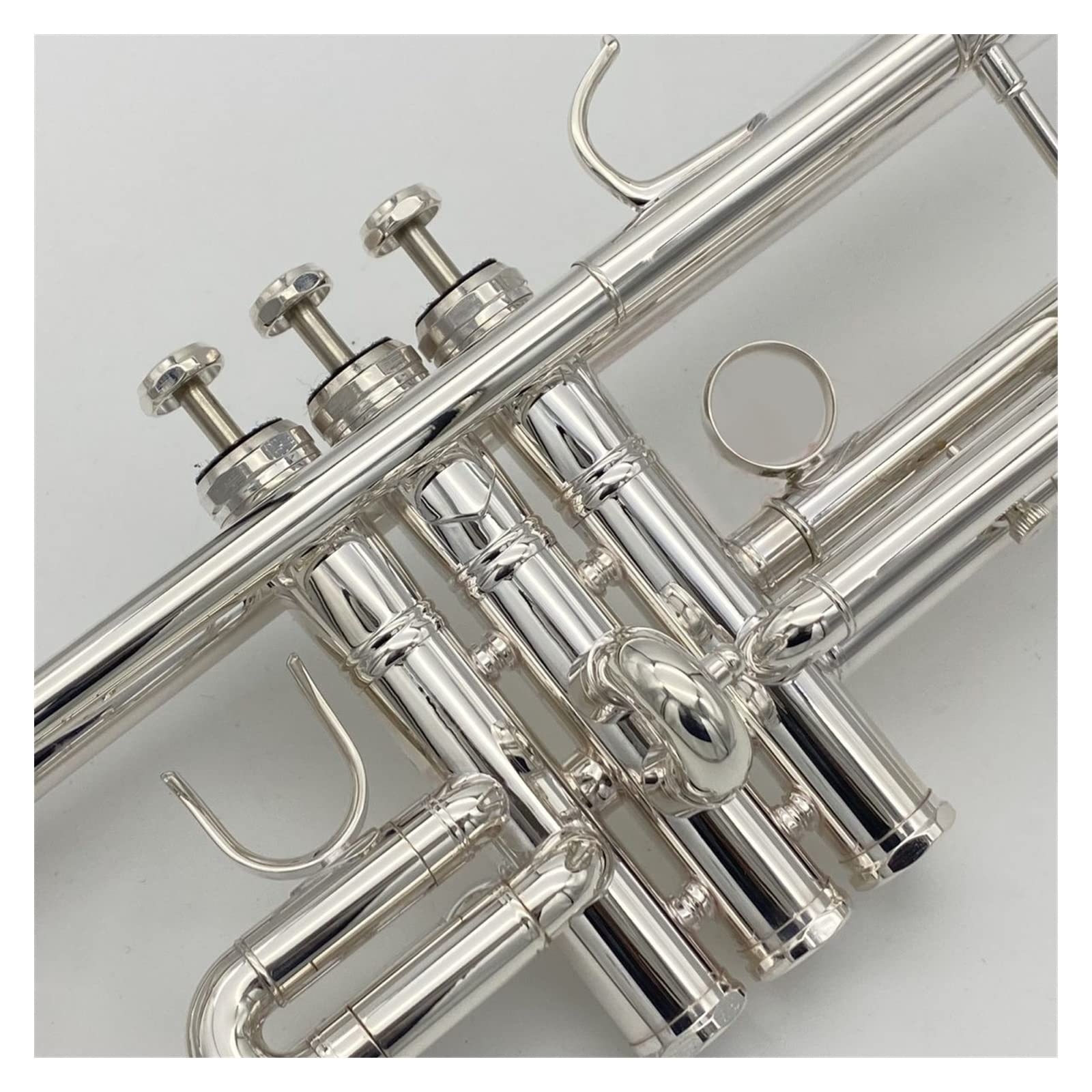 początkujących trąbka Srebrny/pozłacany C-key Profesjonalny Instrument Trąbkowy Początkujący Do Gry Na Instrumencie Dętym Blaszanym Na Poziomie Egzaminu Trąbka (Color : 02)