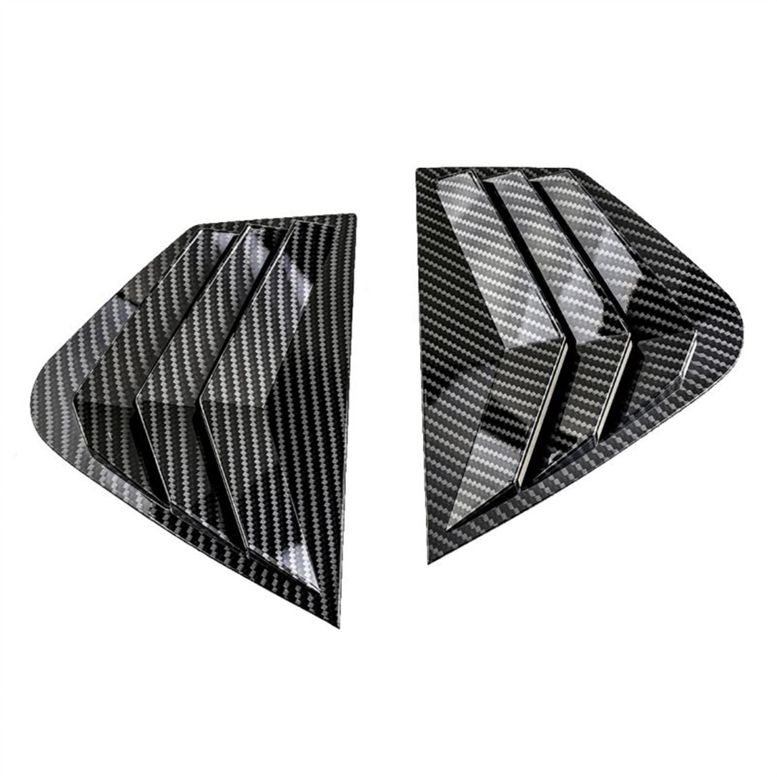 For KIA For Optima K5 2011-2015 Rear Side Window Blinds Trim Cover Louver Stickers Frame Auto Car Accessories Front Spoiler