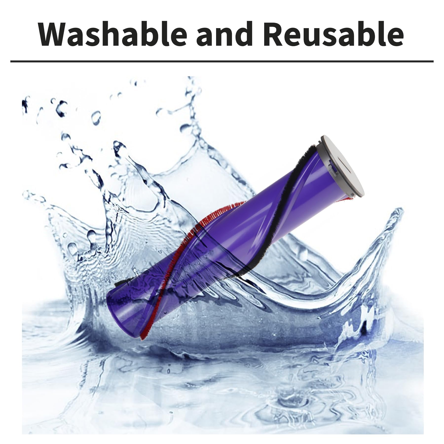 Limpiador de cabezales de motor de liberación rápida compatible con Dyson V7 V8 V10 V11 V15 Aspiradoras Animal Absolute Models Cleaner Head Dyson Pieza de repuesto para alfombras de suelo