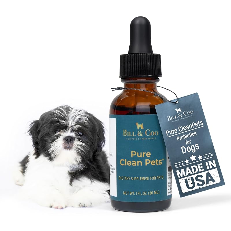 Probiótico líquido para cães com vitamina C e minerais BILL & COO, 30 g