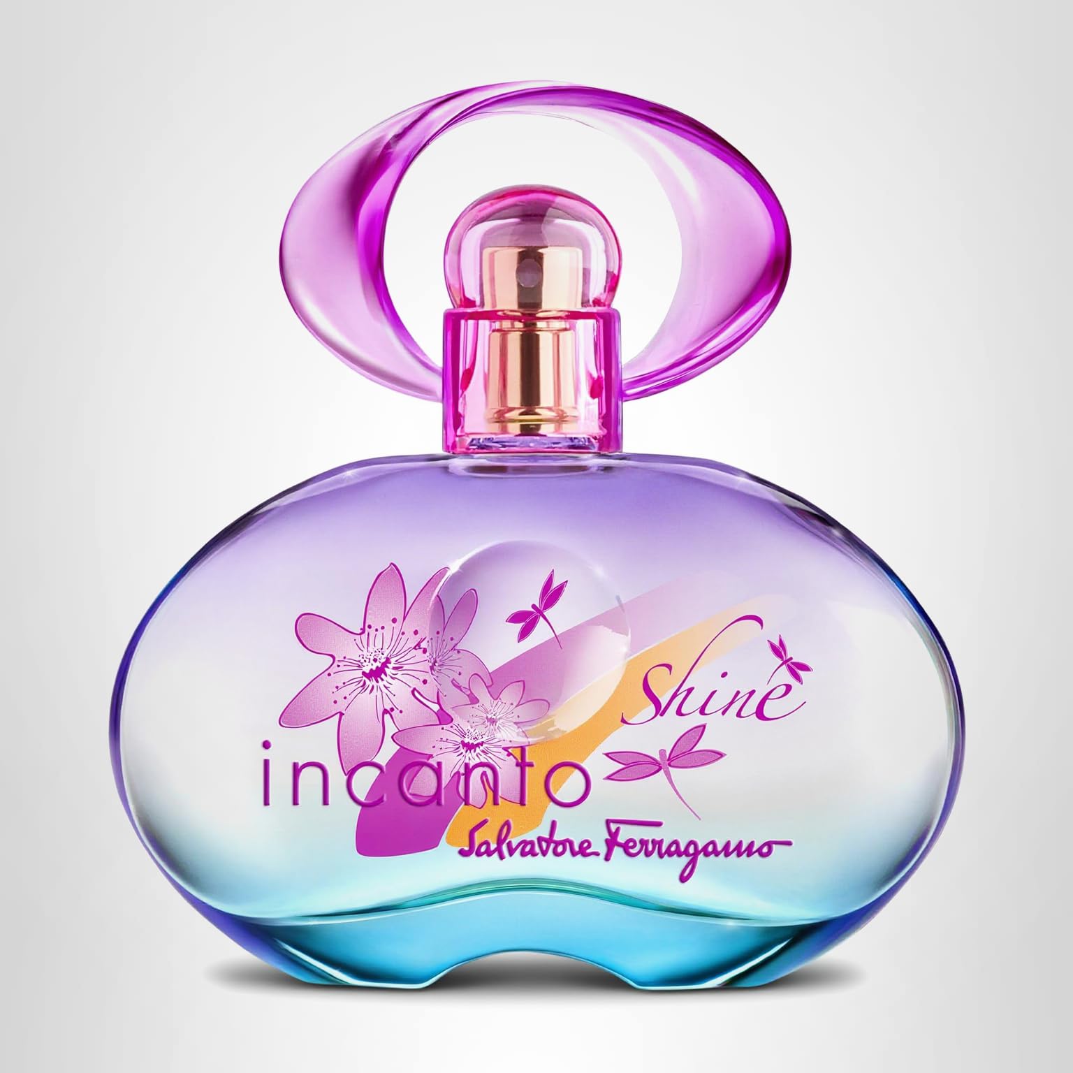 Amazon.co.jp: Salvatore Ferragamo Incanto Shine EDT Spray 3.38 fl