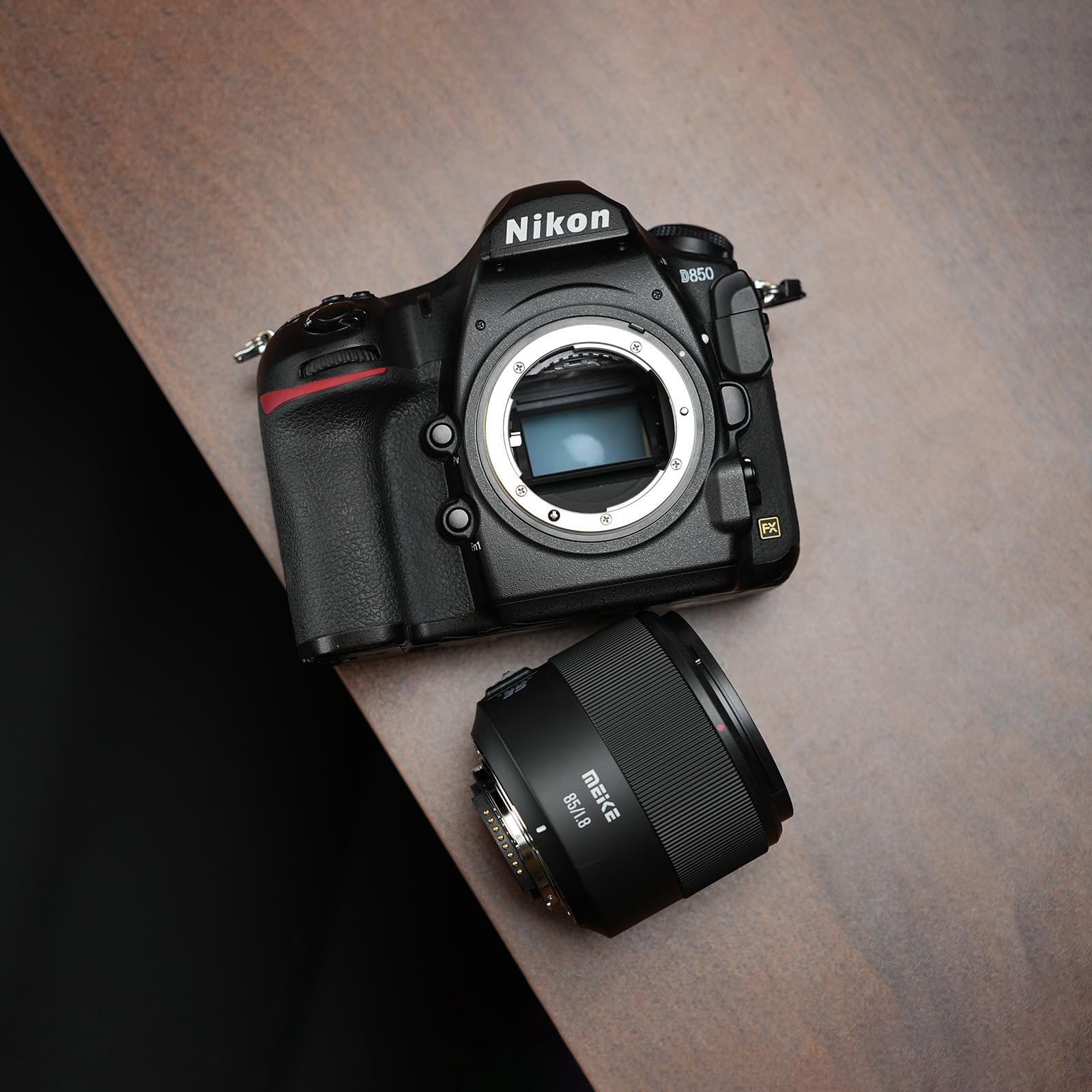 Meike Teleobiettivo 85 mm F1.8 SE Mark II STM AF Full Frame autofocus medio ad alta risoluzione 8K obiettivo verticale compatibile con fotocamere Nikon F Mount D850 D750 D610 D780 D3500 D5500 D5600