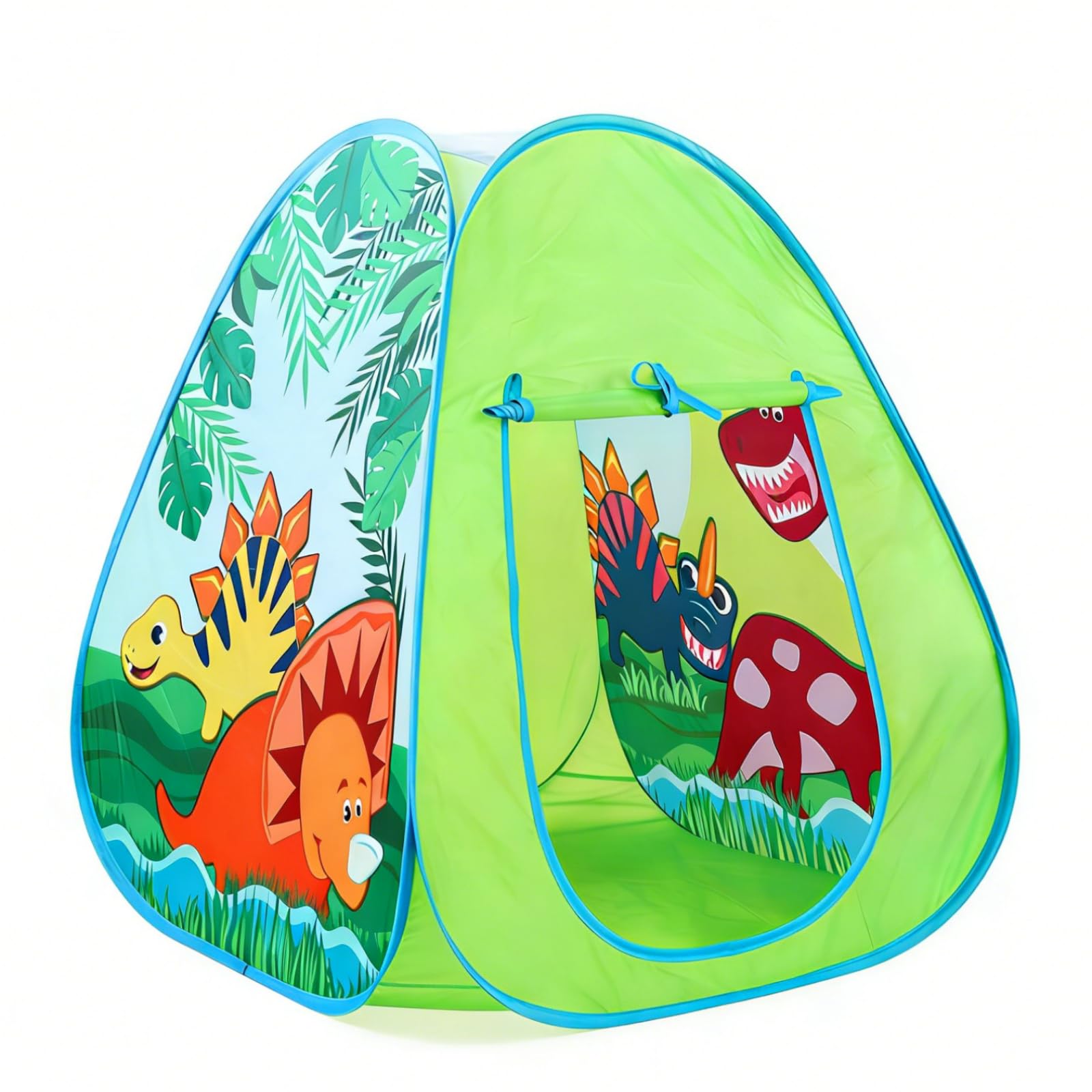 Dinosaur Kids Pop up Play Tent, Playhouse for Kids Indoor Outdoor, Foldable Toddler Tent, Toy House for Girls and Boys Gift
